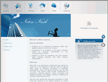 Tablet Screenshot of nitinnaik.com